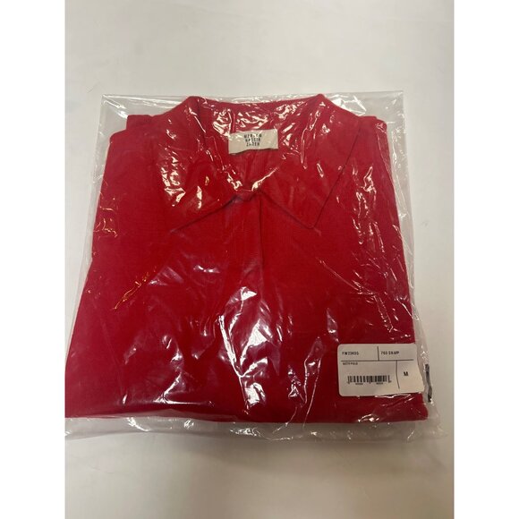 Maryam Nassir Zadeh Getty Polo Snapp Size Medium NWT - Picture 5 of 7